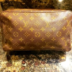 Louis vuitton Trousse 28 vintage Monogram Canvas
